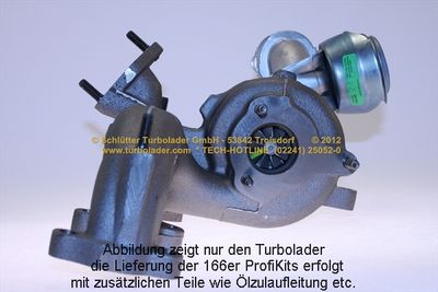 LADER AUFLADUNG SCHLÜTTER TURBOLADER 16600180EOL 1