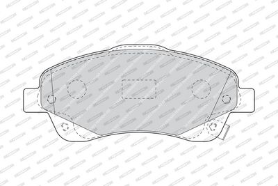SET PLACUTE FRANA FRANA DISC FERODO FDB1648 1