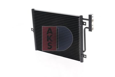AKS DASIS 172120N Радиатор кондиционера  для PORSCHE BOXSTER (Порш Боxстер)