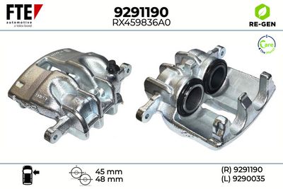 спирачен апарат FTE 9291190
