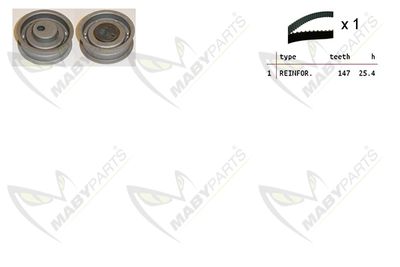 Комплект ремня ГРМ MABYPARTS OBK010262 для VW CORRADO