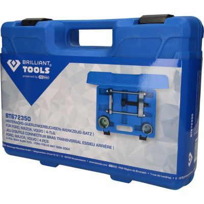 Brilliant Tools BT672350 Sada nářadí na pouzdra příčných ramen zadních náprav, 4-dílná