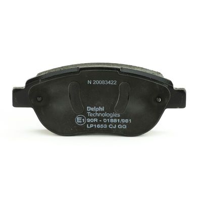 BREMSBELAGSATZ SCHEIBENBREMSE DELPHI LP1653 3