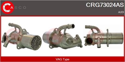 RADIATOR RECIRCULARE GAZE DE ESAPAMENT CASCO CRG73024AS