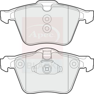 APEC Brake Pad Set, disc brake PAD1494B