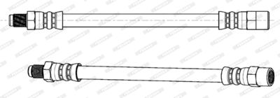 FERODO FHY3223 Тормозной шланг  для AUDI SUPER (Ауди Супер)