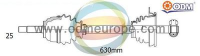 Приводной вал Multiparts 18-081300 для MITSUBISHI SPACE