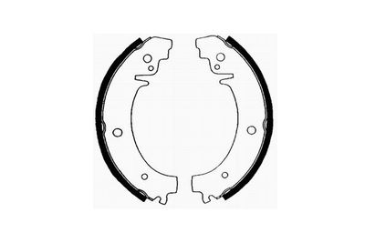 Zestaw szczęk hamulcowych, hamulec postojowy SCT - MANNOL SS 510