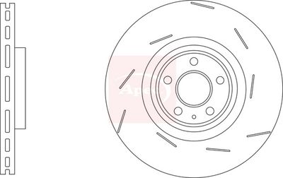 APEC Brake Disc DSK3305