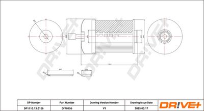 FILTRU COMBUSTIBIL DR!VE+ DP1110130156