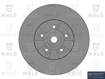 AKRON-MALÒ 1110482 Тормозные диски  для RENAULT MEGANE II (BM0/1_, CM0/1_) 2.0 dCi