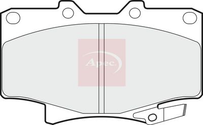 APEC Brake Pad Set, disc brake PAD861