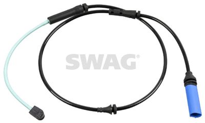 Styk ostrzegawczy, zużycie okładzin hamulcowych SWAG 20 10 4575