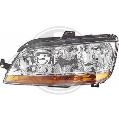 Основная фара DIEDERICHS 3445081 для FIAT IDEA
