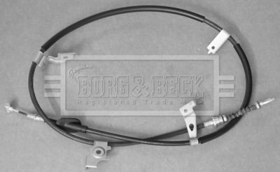 BORG & BECK BKB3558 Трос ручного тормоза  для SUZUKI SX4 (EY, GY) 1.6 VVT (RW 416)