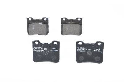 SET PLACUTE FRANA FRANA DISC BOSCH 0986424411 2