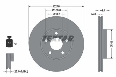 Brake Disc 92124803