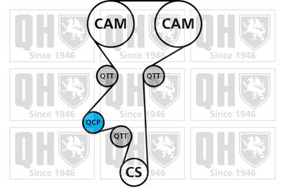 SET CUREA DE DISTRIBUTIE QUINTON HAZELL QBK579 1
