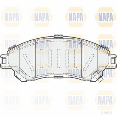 Brake Pad Set NAPA NBP1423