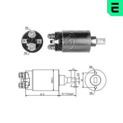 SOLENOID ELECTROMOTOR