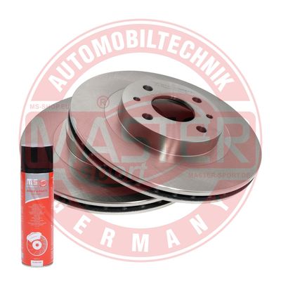 Tarcza hamulcowa MASTER-SPORT GERMANY 24011401451-SET-MSP