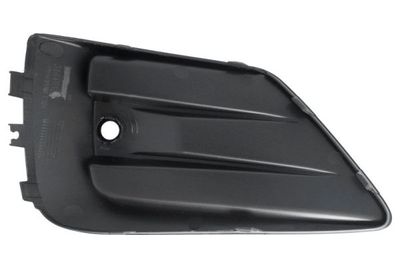 Voorbumper afdekking Voor Rechts (met parkeersensor gaten, plastic, zwart, R-DESIGN) past: VOLVO XC60 II 03.17-12.22