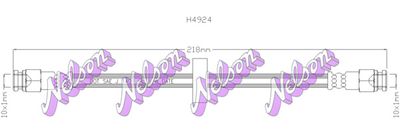Тормозной шланг KAWE H4924 для FIAT ALBEA