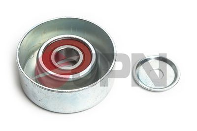 Įtempiklio skriemulys, V formos rumbuotas diržas