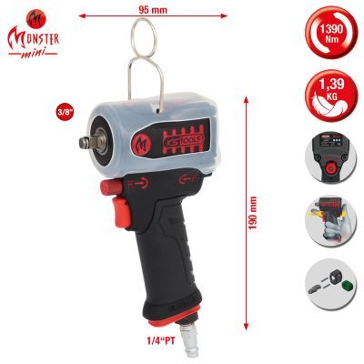 KS TOOLS Smūginis suktuvas (pneumatinis)