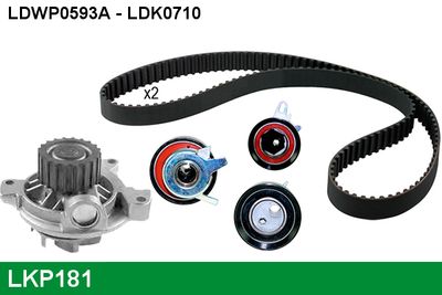 WASSERPUMPE + ZAHNRIEMENSATZ