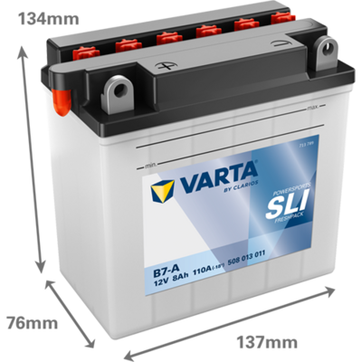 STARTERBATTERIE VARTA 508013011K544 1