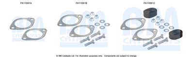 Monteringssæt, sod-/partikelfilter BM Catalysts FK11091