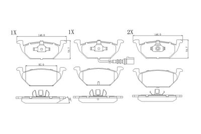 SET PLACUTE FRANA FRANA DISC BOGAP A8210102 5