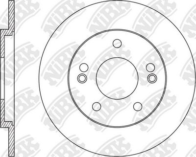 NiBK RN1556 Тормозные диски для HYUNDAI i40 I CW (VF) 2.0 GDI NiBK RN1556 Тормозные диски для HYUNDAI i40 I CW (VF) 2.0 GDI