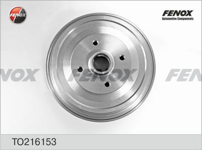 Тормозной барабан FENOX TO216153 для AUDI 100