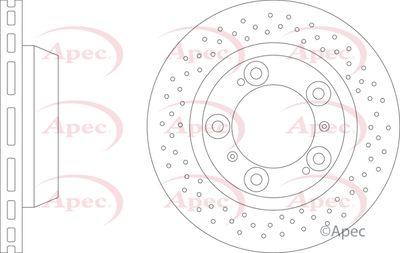 Brake Disc APEC DSK2503