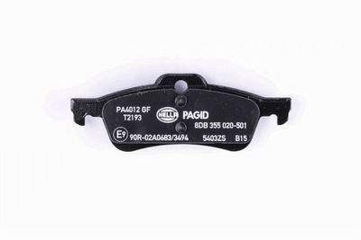 Brake Pad Set, disc brake 8DB 355 020-501