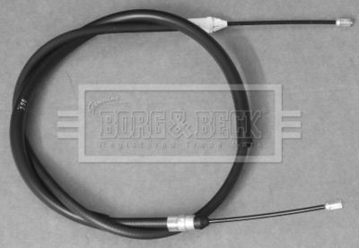 Тросик, cтояночный тормоз BORG & BECK BKB3334 для RENAULT CLIO