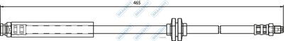 APEC Brake Hose BHO4119