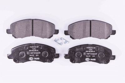 Brake Pad Set, disc brake 8DB 355 009-671