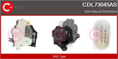 Zámek dveří CASCO CDL73045AS