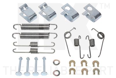 Zestaw akcesoriów, szczęki hamulcowe hamulca postojowego NK 7951693