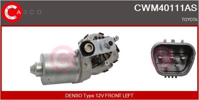 Двигатель стеклоочистителя CASCO CWM40111AS для TOYOTA COROLLA