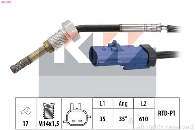 SENSOR ABGASTEMPERATUR