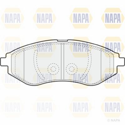 Brake Pad Set NAPA NBP1038