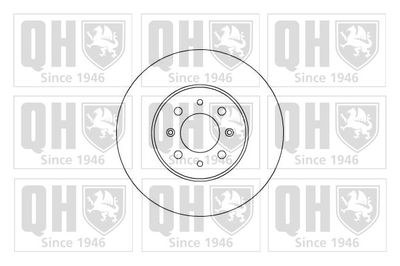 QUINTON HAZELL BDC5211 Тормозные диски  для HONDA CIVIC (Хонда Цивик)