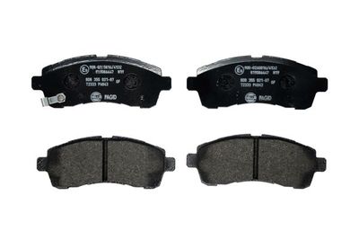 Комплект тормозных колодок, дисковый тормоз HELLA PAGID 8DB 355 021-871 для MAZDA 2