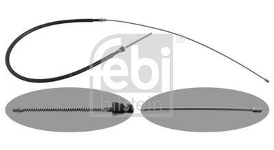 Тросик, cтояночный тормоз FEBI BILSTEIN 48331 для SKODA ROOMSTER