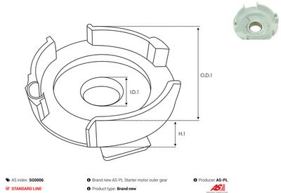 Vorschau Reparatursatz, Starter Ansicht 3