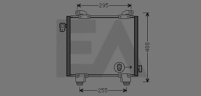 EACLIMA 30C69022 Радиатор кондиционера  для SUZUKI ALTO (Сузуки Алто)